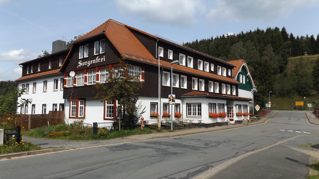 Ostalgie Ferienheim Sorgenfrei Hotel Esterno foto